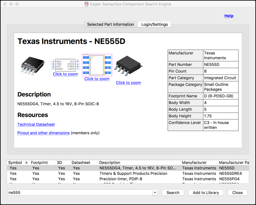 diptrace import eagle library