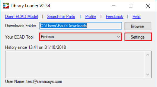 download proteus library