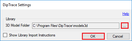 diptrace import eagle library